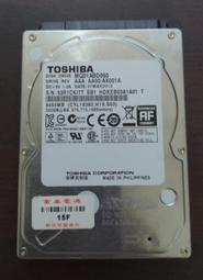 TOSHIBA-500G Model : MQ01ABD050 2.5" HD 良品.
