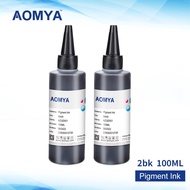 《Blue fantasy》 Aomya 2 Bottles x 100mlColorPigment Ink forInkjet Printers All ModelsVivid Colors Printing Ink