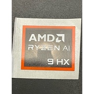 Original AMD Ryzen 9HX AI gen8/9 logo Sticker