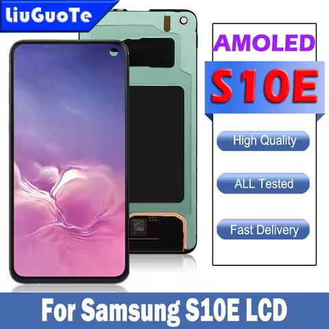 Super Amoled 5.8'' LCD For SAMSUNG S10E G970F/DS G970U G970W SM-G9700 LCD Display Touch Screen Digit