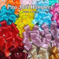 Ribbon Finished Hampers ready to use (Uk: 7cm X 8cm)