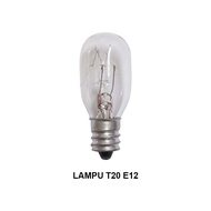 T20 incandescent bulb E12 fitting E14/ E17 15 watt/
