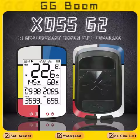 Bike Cycling Computer GPS Sticker For XOSS G2 G2 Plus Touch Screen Decorative Protection Shell Creat