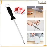 RiteNife Taiwan 12-inch Magnetic Knife Sharpener Knive Sharpening Rod Honing Rod Batang Pengasah Pis