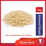 Raw Almond Diced / Badam Cincang / Almond Nibs /杏仁碎 - 1kg