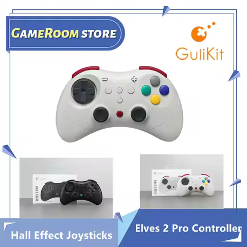 GuliKit Elves 2 Pro Controller Hall Effect JoystiGuliKit Elves 2 Pro Wireless Gaming Controller for 