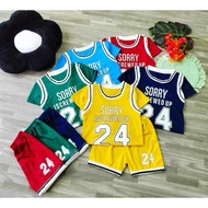 【Kids Series】Kids playset boys playset cotton short pants set｜Baju budak lelaki murah borong｜男童短裤套装