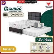 springbed 2in1 guhdo new prima full set - 100x200