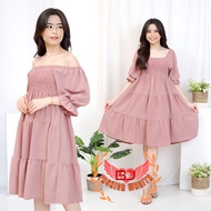 BJFashionWanita / Dress Chami / Smoke Dress / Smoke Jumbo / Dress Jumbo / Dress Polos / Smoke Polos 