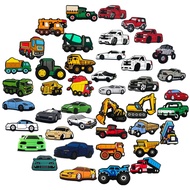 43 Stile Autos chuh Charms Baufahrzeuge Schuhs chnalle Zubehör Bagger mischer LKW Schuh dekorationen