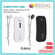 RUBINE RWH-1388 W/B Instant Water Heater With Shower Set - Regal Lighting