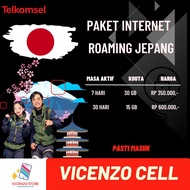 Paket Kuota Internet Roaming Jepang Telkomsel Bergaransi