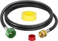 6FT Propane Adapter Hose for Weber Q 1200 & Traveler Gas Grill Accessories    Propane Tank Adapter 2