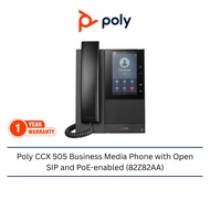 Poly CCX 505 Business Media Phone with Open SIP and PoE-enabled (82Z82AA)