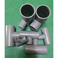 PVC REDUCER TEE / PVC REDUCING TEE / PVC PIPE FITTING (15MM ~ 50MM)