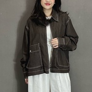 ByNeeth Knox Soft Denim Jacket - Oversized Jacket - Denim Jacket