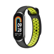 สาย mi band8 7 6 5 xiaomi miband 8 ลายซิลิโคนn/ke สายนาฬิกา mi band 8/7/6/5