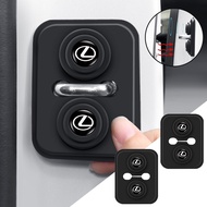 Silicone Car Door Shock Absorber Car Logo Door Lock Sticker for Lexus RX300 RX450 IS200 IS250 IS300 