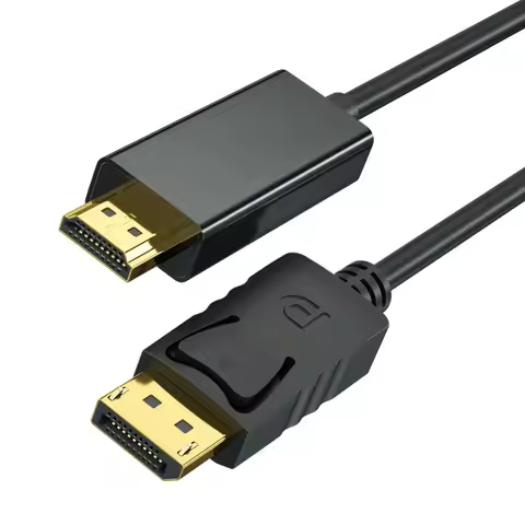 4K DisplayPort DP to HDMI-compatible Cable Adapter DisplayPort to HDMI HD Video Audio Cable Converte