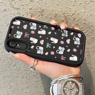 HP Phone Case For Xiaomi Redmi 9A Redmi 9i Redmi 9T Redmi 9 Power Case Cartoon Kitten Icon Softcase 