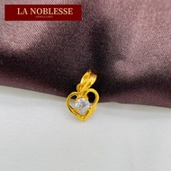 Loket Emas 375 / 9K Love Pattern Gold Pandent Love Pattern Design Fashion