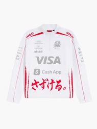 Visa Cash App Racing Bulls F1 team Japan Red Bull Spring Edition Replica Quarter Zip Sweatshirt 犀牛一級