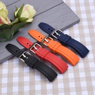 Premium Grade Vulcanized FKM Rubber Watch Strap 18mm 19mm 20mm 21mm 22mm 23mm 24mm Quick Release Wat