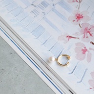 Akoya珍珠耳夾  海水Akoya珍珠 日本製造 耳夾耳環