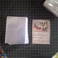 [100 Pcs] Plastic Inner Sleeve Photocard Pokemon Card 6.5x9 cm 40 micron Innersleeve Sleeve PC BENIN