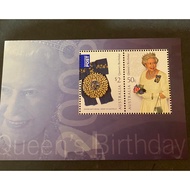 Australia Stamps 2008 Queen's 82th Birthday Miniature Sheet