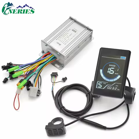 2026 - 18A Electric Bicycle Kit Motor Brushless Controller 36V/48V/60V 350-450W Multi Style LCD Inst