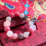 Crystal.EAA 火運新年設計款手串 水靈秀氣 摩根石 薔薇輝 紫水晶