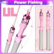 Fishing rod, UL, Ultralight, 2 sections, high sensitivity drag, 3-8LB, hard carbon, very soft, avail