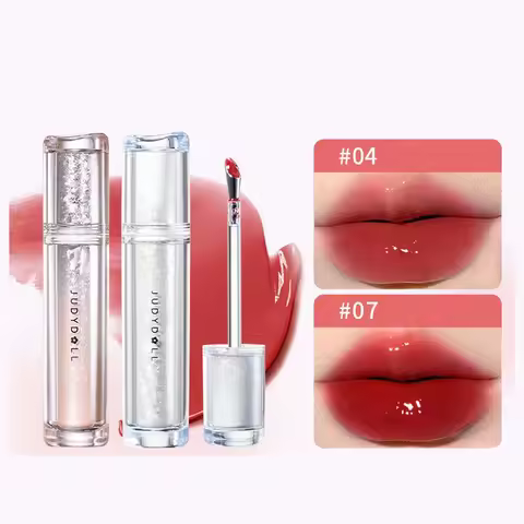 Judydoll Lip Glaze Lip Plumber Clear Lipgloss Nutritious Long Lasting Vitamin Mirror Glow Hydrating