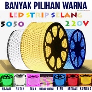 1 ROLL 100M LED STRIP Lights SMD ROLL AC 220V LED STRIP HOSE DECORATIVE CAFE LIGHTS 5050/2835