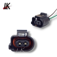 VOLKSWAGEN AUDI TURBO SOLENOID JETTA GOLF AUDI DIVERTER VALVE 2PIN ORIGINAL SOCKET CONNECTOR 1J09737