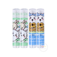 韓國進口 Chiikawa 筆蓋 4pc Set 吉伊卡哇 筆蓋鉛筆蓋文具 (Haichiware Shiro Usagi) 平行進口