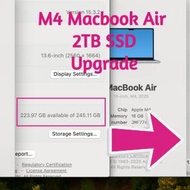 維修 m1 m2 m3 m4 Macmini MacBook iMac Mac studio SSD 升級服務