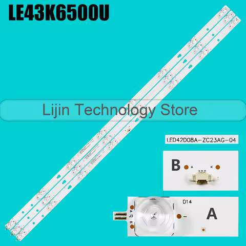 1/5/10 kits LED BackLight Strip For LT-43MAW595 43DF49-T2 43U700GR 43U750NB 43U710KB LED42D08A-ZC56A