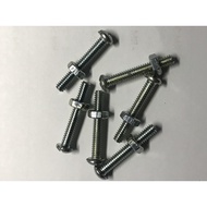 PHILLIPS HEAD M4 @ 5/32” BOLT & NUT M4 Screw and Nut Set (10pcs)