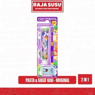 KODOMO TB REG 2 IN 1 Toothbrush Berus Gigi (10260) - MILKRaja