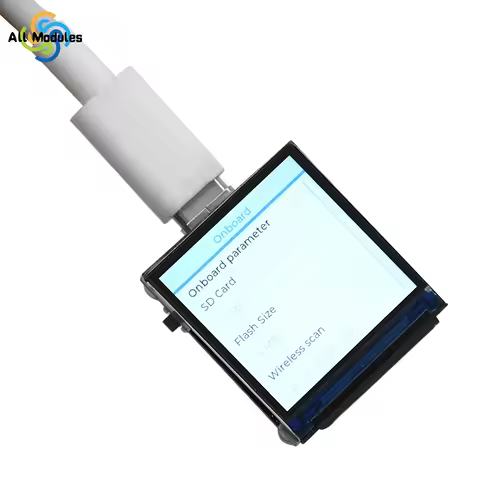 ESP32-C6 WIFI Bluetooth Development Board with 1.3 Inch LCD Screen 240x240 Resolution Low Power RISC