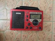【星月】出德生BCL2000紅色調頻/調幅/短波經典絕版收音機，該機