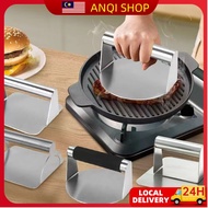 🔥Local Seller🔥Anti-scald Stainless Steel Burger Press Smash Burger Press Stainless Steel Hamburger M
