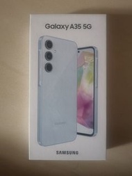 全新末開封 Samsung A35 5G 128GB 6GB手機 香港正常使用