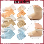 STA 4 Pack 0-12 Months Unisex Baby Mitten and Socks Elasticity Breathable Cloth