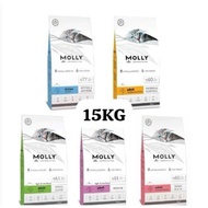 MOLLY SUPERPREMIUM DRY CAT FOOD 15KG