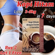 Kopi Hitam Dengan Enzim L-karnitin Black Coffee Burn Fat Slimming Coffee Kopi Diet Instant Black Cof