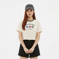 CACO-Powerpuff Girls Contrast Color Short T-Female [L2PG001]