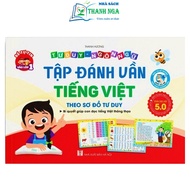 Book - Vietnamese Spelling Practice according to mind maps - New version 5.0 scan QR code